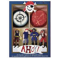 Ahoy There Pirate Party Cupcake Kit