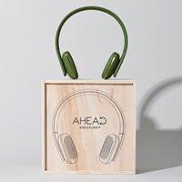 aHEAD BLUETOOTH HEADSET in Green