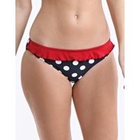 Ahoy Spotty Brief - Navy and White