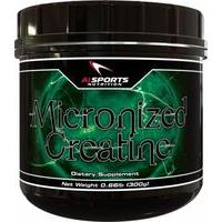 AI Sports Nutrition Micronized Creatine 300 Grams Unflavored