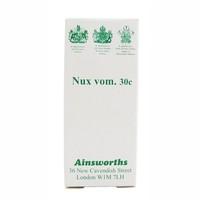 Ainsworths Nux Vomica 30C Homoeopathic 120 tablet