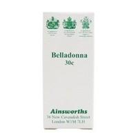 Ainsworths Belladonna 30C Homoeopathic 120 tablet