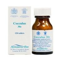 ainsworths cocculus 30c homoeopathic rem 120 tablet 1 x 120 tablet