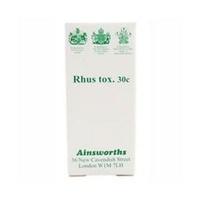 ainsworths rhus tox 30c homoeopathic 120 tablet 1 x 120 tablet