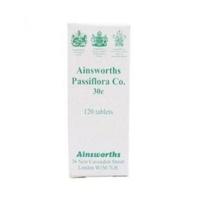 Ainsworths Passiflora Co 30C Homoeopathic 120 tablet (1 x 120 tablet)