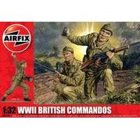 airfix british commandos 132 scale series 2 plastic figures