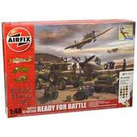Airfix 1:48 Scale Battle of Britain Ready for Battle Model Kit