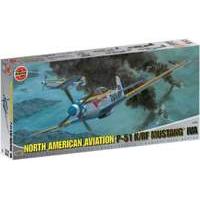 Airfix North American Mustang P-51K/RF Mustang 1:24 Scale Series 14 Plastic Model Kit