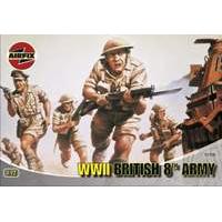 Airfix WWII British 8th Army 1:72 Scale Series 1 Plastic Figures