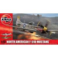 Airfix North American P-51F Mustang 1:72 Scale Series 2 Plastic Model Kit