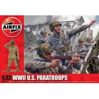 Airfix WWII US Paratroopers 1:32 Scale Series 2 Plastic Figures