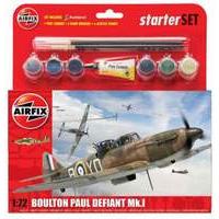 Airfix 1:72 Scale Boulton Paul Defiant Mk.1 Starter Set Model Kit