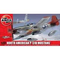 Airfix North American P-51D Mustang 1:72 Scale Series 1 Plastic Model Kit