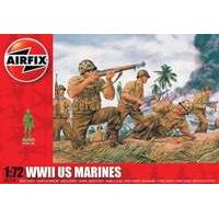 Airfix WWII US Marines 1:72 Scale Series 1 Plastic Figures