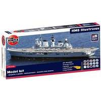 Airfix Royal Navy HMS Illustrious 1:350 Scale Plastic Model Gift Set