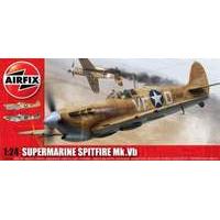 airfix supermarine spitfire mkvb 124 scale series 12 plastic model kit