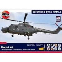 airfix royal navy westland lynx 148 scale plastic model gift set