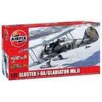 Airfix 1:72 Gloster Gladiator MkIII J8A Aircraft Model Kit