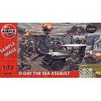 airfix x 172 scale d day the sea assault gift set