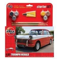 Airfix Triumph Herald 1:32 Scale Model Medium Starter Set