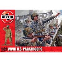 Airfix A02711 WWII Us Paratroopers 1:32 Scale Series 2 Plastic Figures