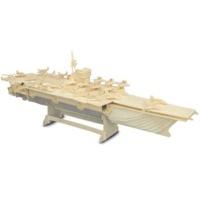 Aircraft Carrier Woodcraft Construction Kit