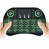 Air Mouse Keyboard Backlit Flying Squirrels I8 2.4GHz Wireless for Android TV Box and PC with Touchpad