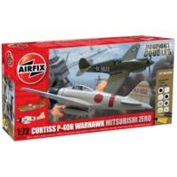 Airfix Dogfight Double P-40 & Zero (A50127)