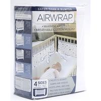 air wrap mesh cot bumpers 4 sides