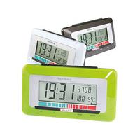 Air Quality Carbon Dioxide Monitor Clock, Radio Control, Green