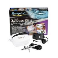 airbrush compressor kit top feed single action