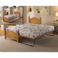 airsprung beds columbia 2ft 6 small single wooden guest bed frame only