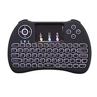 Air Mouse Keyboard Backlit Flying Squirrels H9 Colorful Lights 2.4GHz Wireless for Android TV Box and PC with Touchpad