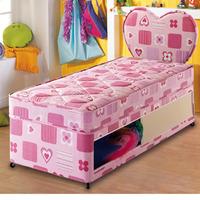 Airsprung Beds The Beta 2FT 6 Small Single Shorty Divan Bed