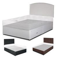 airsprung beds universal divan faux leather 3ft single divan base