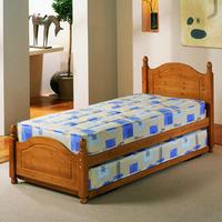 airsprung beds columbia 2ft 6 small single wooden guest bed frame only