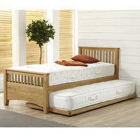 Airsprung Beds Oakrest 3FT Single Wooden Guest Bed