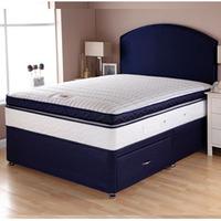 airsprung beds catalina pocket box top 5ft kingsize divan bed