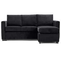 Ainsley Fabric Corner Sofa Charcoal