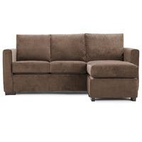 Ainsley Fabric Corner Sofa Mink