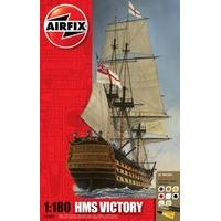 Airfix 1:180 HMS Victory Scale Classic Ship Gift Set with Paint Glue and Brushes