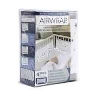 Airwrap 4-Sided Bed Bumpers (Silver Stars)