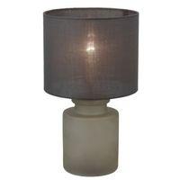 Aitkin Steel Grey Table Lamp