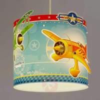 airplane pendant light with airplanes