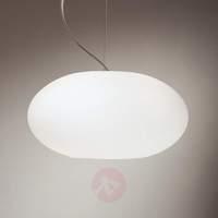 AIH - puristic pendant light 28 cm white matte