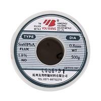 Aia Active Solder Wire Series Sn60Pba - 0.8Mm - 500 - G/Volume