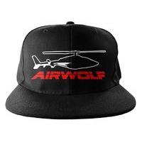 Airwolf Embroidered Snapback Cap