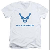 Air Force - Distressed Logo V-Neck