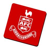 Airdrieonians Official Coaster (Red)