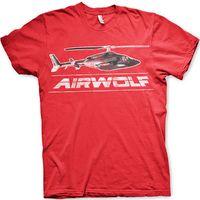 Airwolf T Shirt - Distressed Chopper